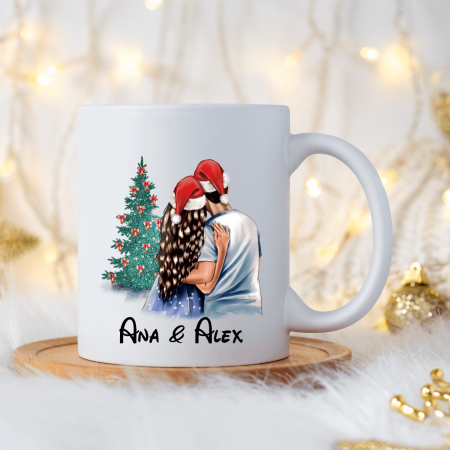 Căni personalizate - Cană personalizată cu nume - All I Want For Christmas Is You 2