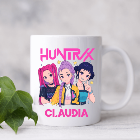 Căni personalizate - Cană personalizată cu nume - K-pop Demon hunters - M3