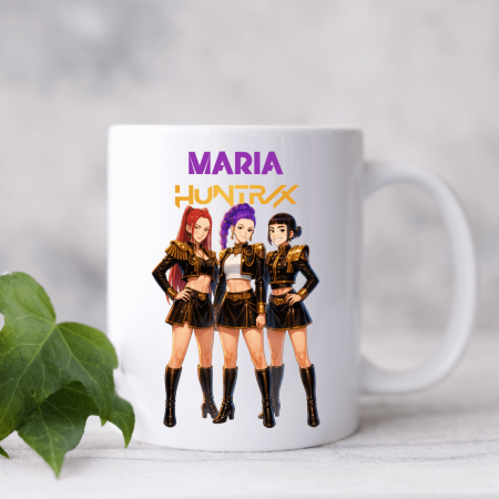 Căni personalizate - Cană personalizată cu nume - K-pop Demon hunters - M4