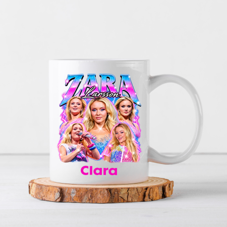 Căni personalizate - Cană personalizată cu nume - Zara Larsson - Model 2