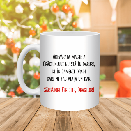 Cană personalizată cu poză și text - Crăciun - M10 [1]