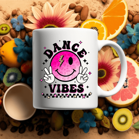 Cani albe - Cană personalizată - Dance vibes