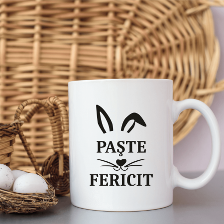 Căni personalizate Paște - Cană personalizată - Paște fericit