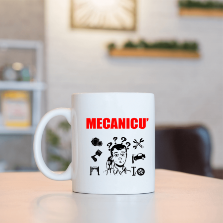 Cani personalizate - Cană personalizată - Pentru Mecanic