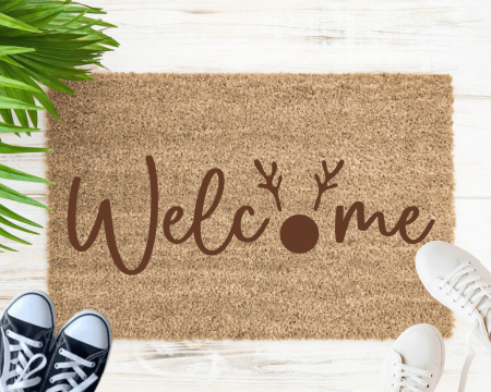 Covorașe de intrare - Covoraș intrare de exterior personalizat - Welcome