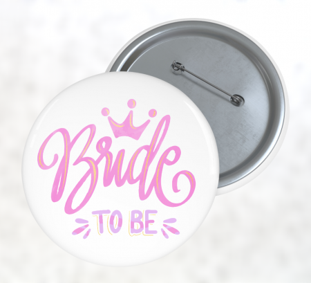 Insigne personalizate - Insignă personalizată - Bride to be - Queen