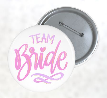 Insigne personalizate - Insignă personalizată - Team Bride - Queen
