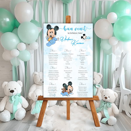 Opis - așezare la mese - Opis - așezare la mese - Baby Mickey
