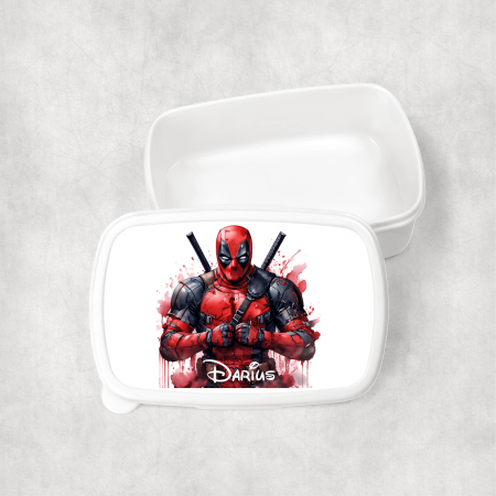 Lunch box-uri personalizate - Lunch box personalizat cu nume - DeadPool