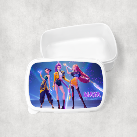 Lunch box-uri personalizate - Lunch box personalizat cu nume - K-pop Demon hunters - M5