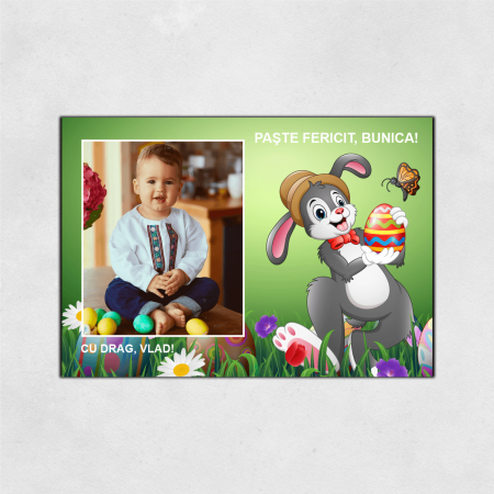 Magneți personalizați Paște - Magnet personalizat Paște - Model 10