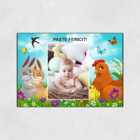 Magneți personalizați Paște - Magnet personalizat Paște - Model 15