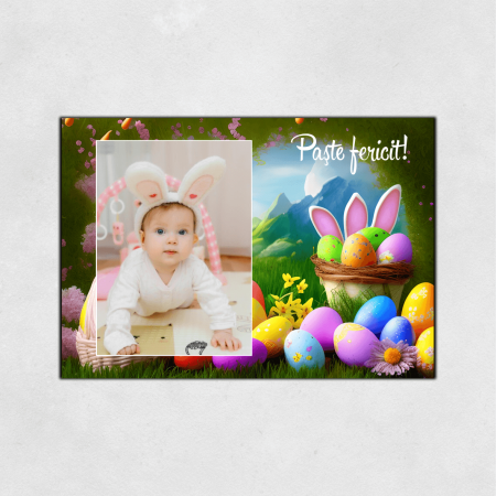 Magneți personalizați Paște - Magnet personalizat Paște - Model 21