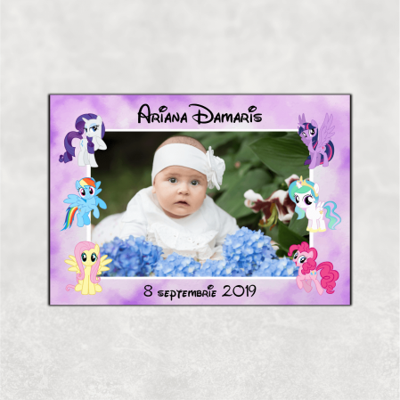 Botez - Mărturie magnet botez - Ponei