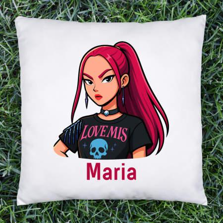 Perne - Pernă personalizată cu nume- Huntrix - Mira