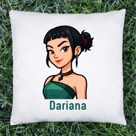 Perne - Pernă personalizată cu nume- Huntrix - Zoey