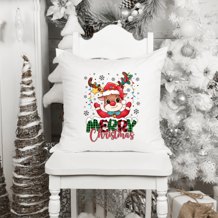 Perne personalizate - Pernă personalizată - Merry Christmas - M3