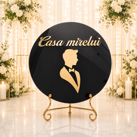 Plăcuțe bine ați venit - Plăcuță nuntă personalizată - Casa mirelui