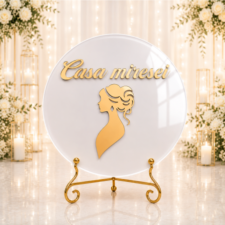 Plăcuțe bine ați venit - Plăcuță nuntă personalizată - Casa miresei