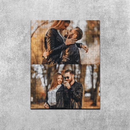 Alte cadouri personalizate - Puzzle personalizat cu 2 poze