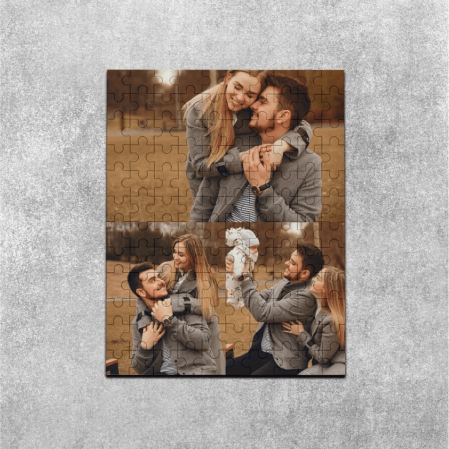 Alte cadouri personalizate - Puzzle personalizat cu 3 poze