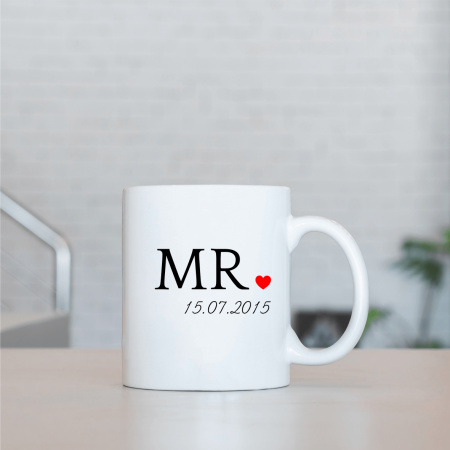 Set Căni Personalizate Cuplu - Mr și Mrs [2]