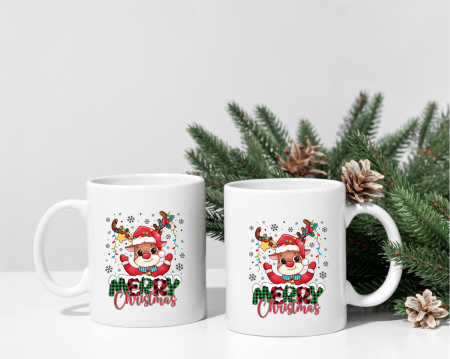 Căni personalizate pentru cuplu - Set căni personalizate pentru cuplu - Ren - M4