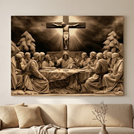 Tablouri canvas - Tablou canvas pânză - Cina cea de Taină