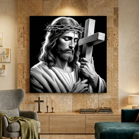 Tablouri canvas - Tablou canvas pânză - Iisus - M1