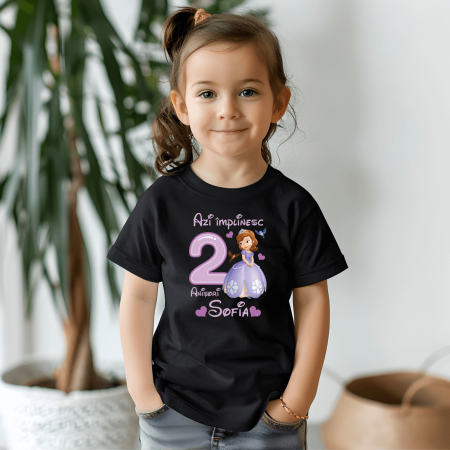 Tricou personalizat aniversare - Prințesa Sofia [1]