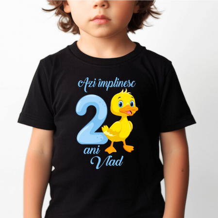 Tricou personalizat copil aniversare - Rățușcă [1]