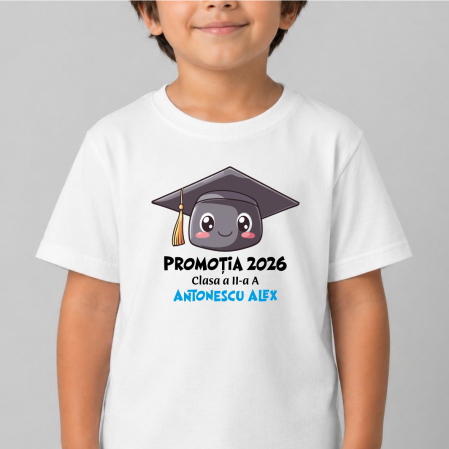 Evenimente - Tricou personalizat copil cu nume - Absolvent