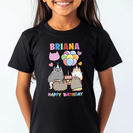 Tricou personalizat copil - Pisicuțe Pusheen [1]