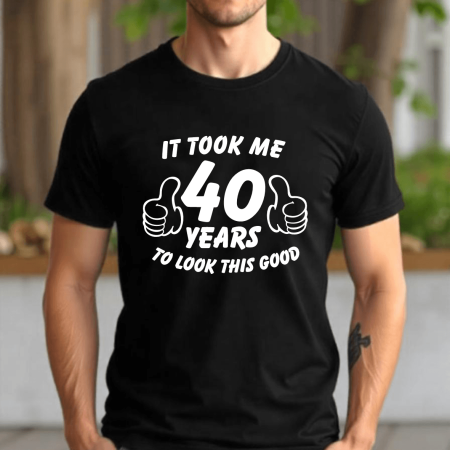 Textile personalizate - Tricou personalizat - IT TOOK ME