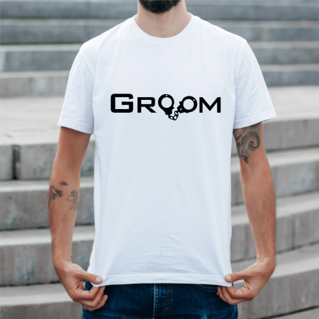 Tricouri personalizate burlăcie - Tricou personalizat petrecerea burlacilor - Mire - M12