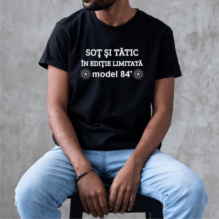Tricouri - Tricou personalizat - Soț și tătic - Ediție limitată