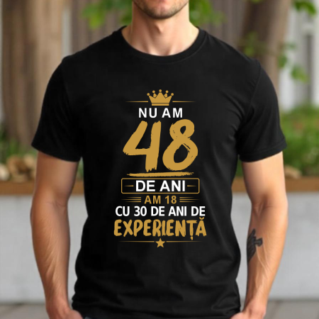 Textile personalizate - Tricou personalizat - Zi de naștere - Model 3