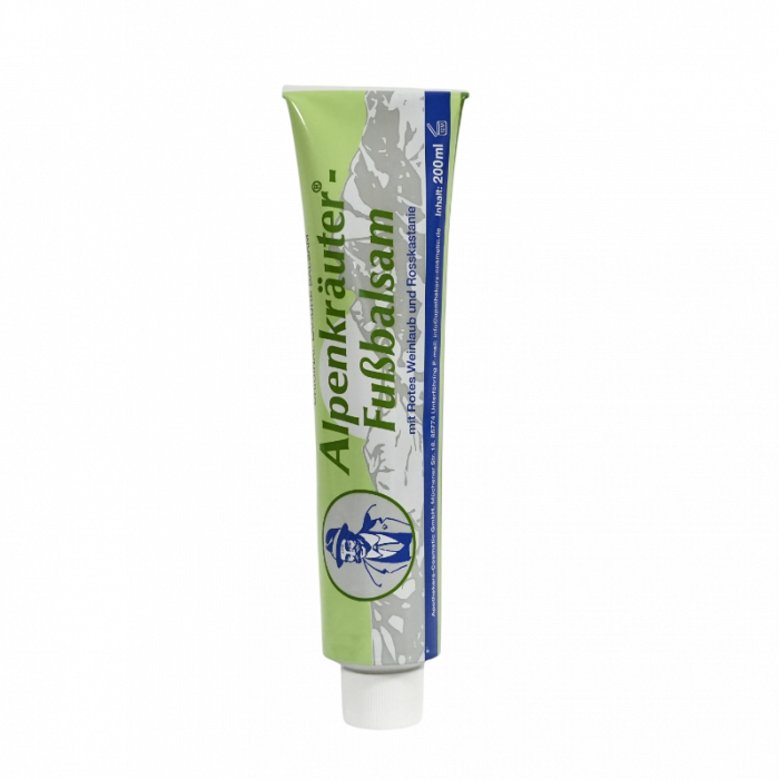 Alpenkrauter balsam pentru picioare cu frunza de vita de vie rosie si castane 200 ml [5]