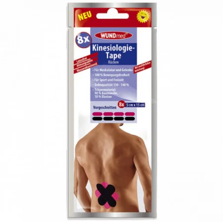 banda kinesiologica, benzi kinesiologice, wundmed, dureri musculare [1]