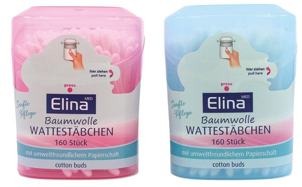 Betisoare din bumbac 160 bucati Elina Med [2]