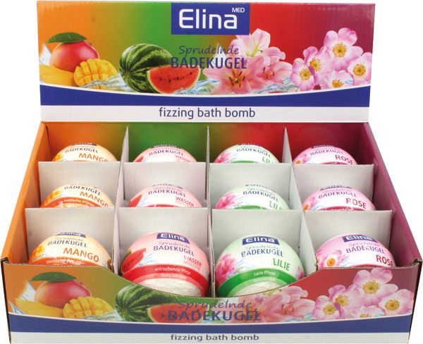 Bomba de baie efervescenta 180g Elina Med [2]