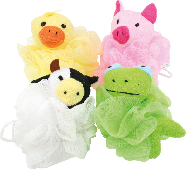 Burete de baie copii forma animale 10cm Elina Med - 1 buc [1]