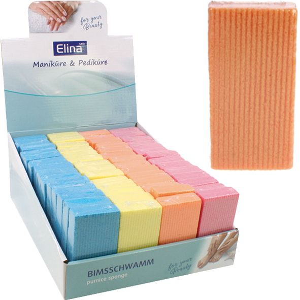 Burete ponce 10x2 cm pentru maini si unghii Elina Med [1]
