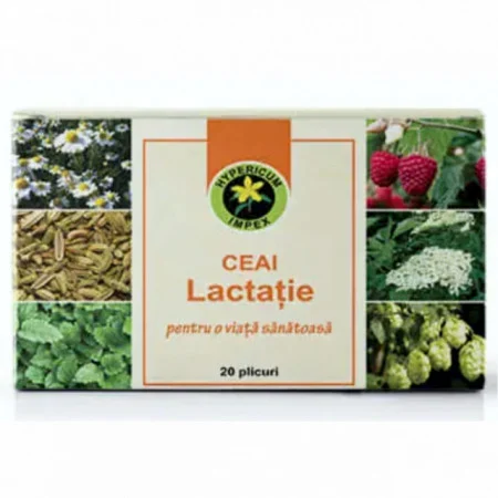 Ceai lactatie Hypericum 20 doze [1]