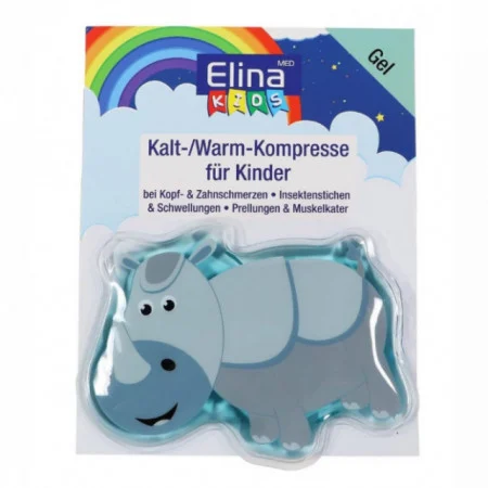 Compresa Cald/Rece cu gel termic pentru copii Rinocer Elina Med [2]