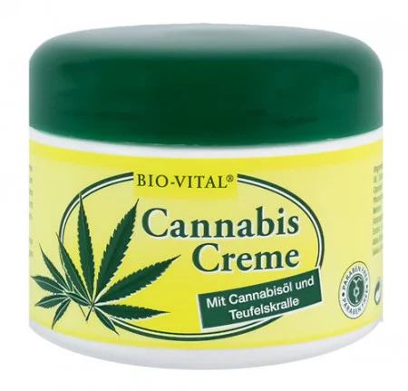Crema cu ulei de canabis si gheara diavolului Biovital 125 ml [1]