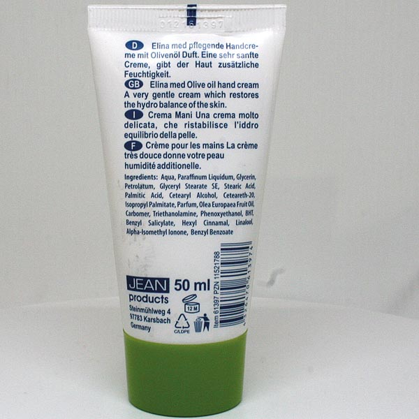 Crema de maini cu ulei de masline Elina Med 50ml [2]