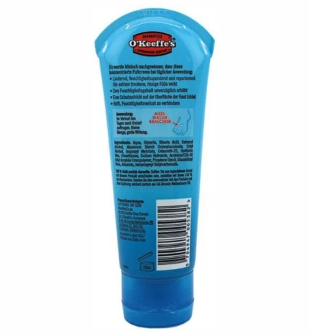 Crema hidratanta pentru picioare, O’Keeffe’s pentru piele uscata,80ml [2]