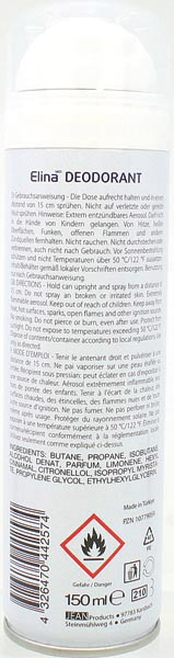 Deodorant spray femei Sensual Care Elina Med 150ml [2]