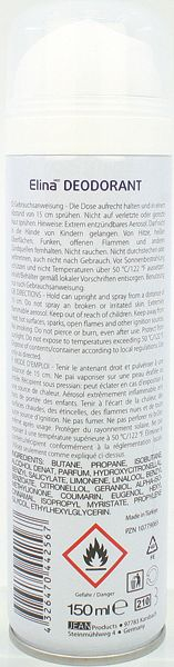 Deodorant spray femei Vitality Care Elina Med 150ml [2]